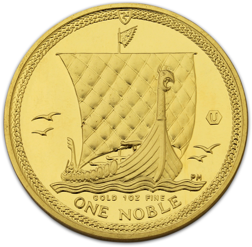 Isle of Man 1 oz Gold Noble